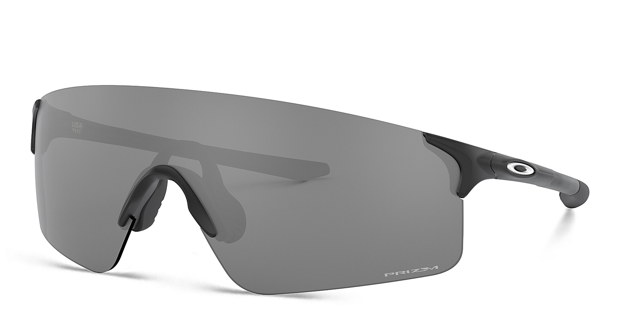 Shop Oakley EVZero™ Blades Rimless Rectangle Sunglasses in Black online.