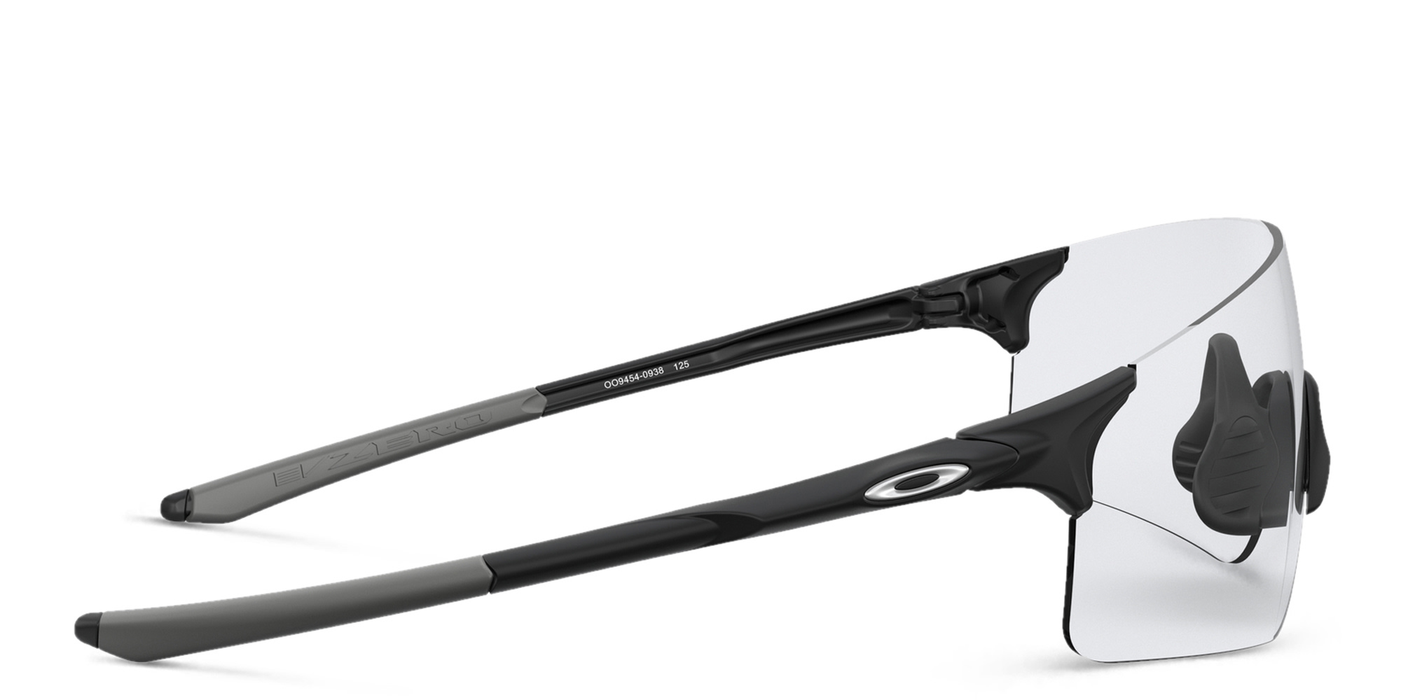 Shop Oakley EVZero™ Blades Rimless Wide Rectangle Sunglasses in Black online.