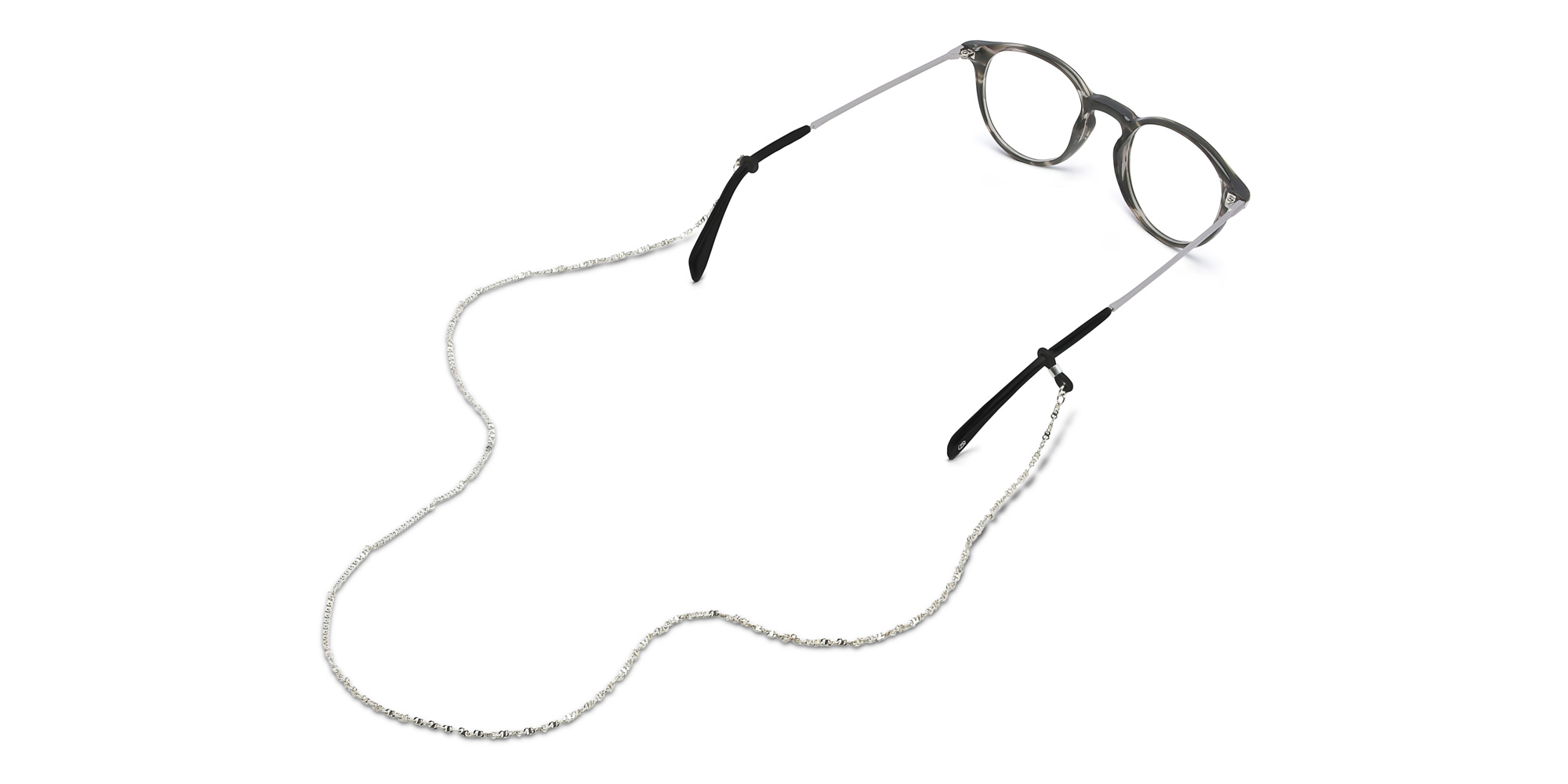 سلسلة نظارات مطلية بالفضة من يو أوبتيك - صورة المنتج 4