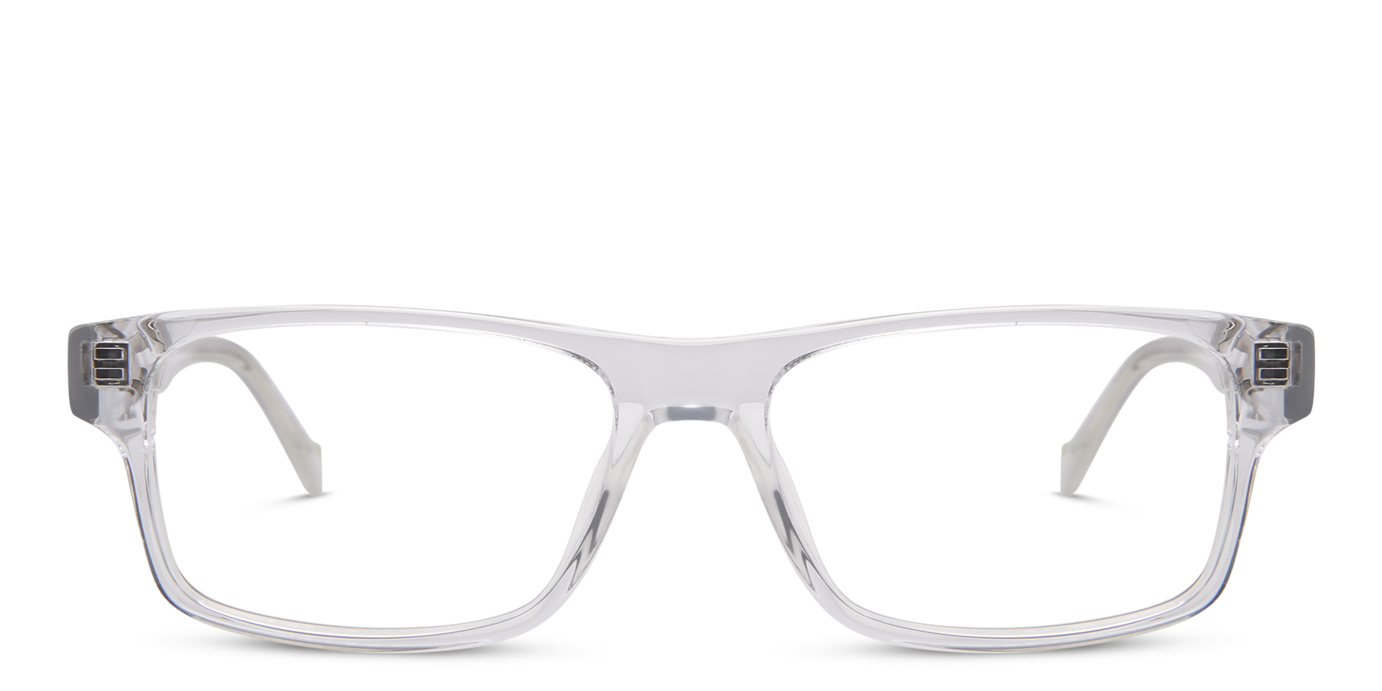 EYE'M Rectangle Eyeglasses in Clear – Product Photo 1