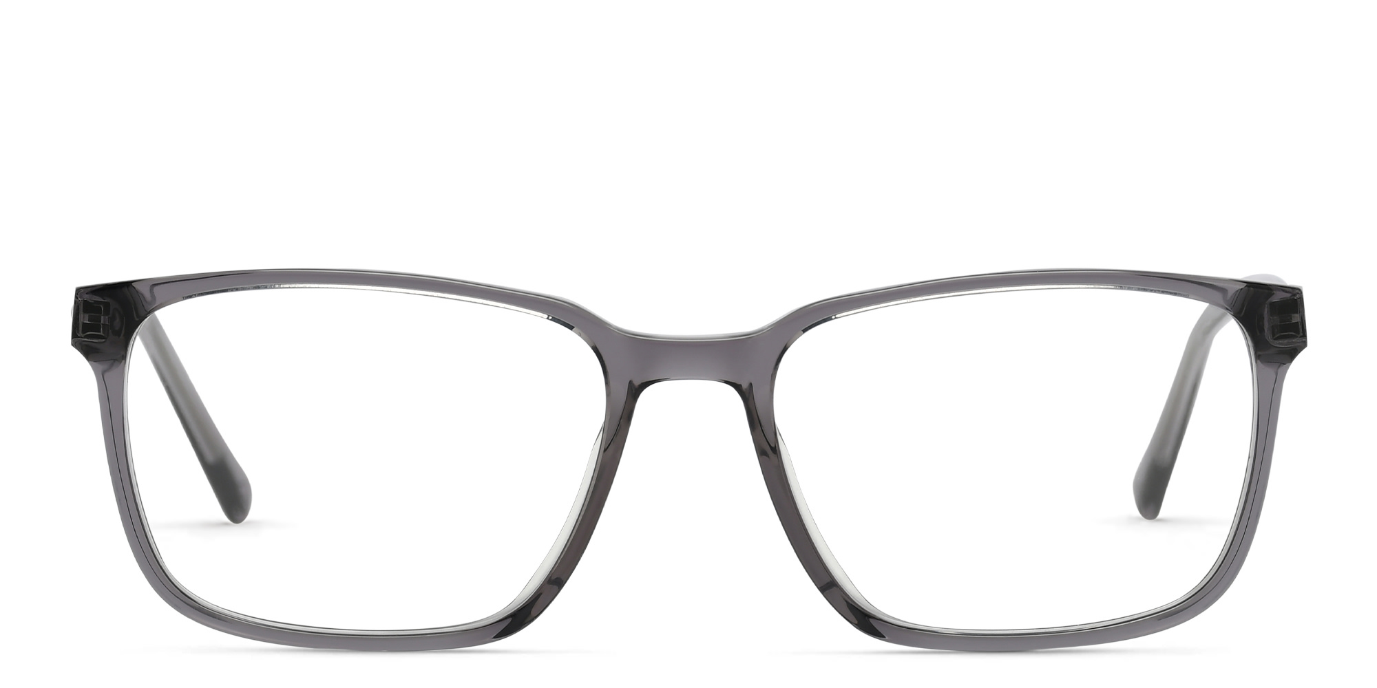 EYE'M Rectangle Eyeglasses in Grey – Product Photo 1