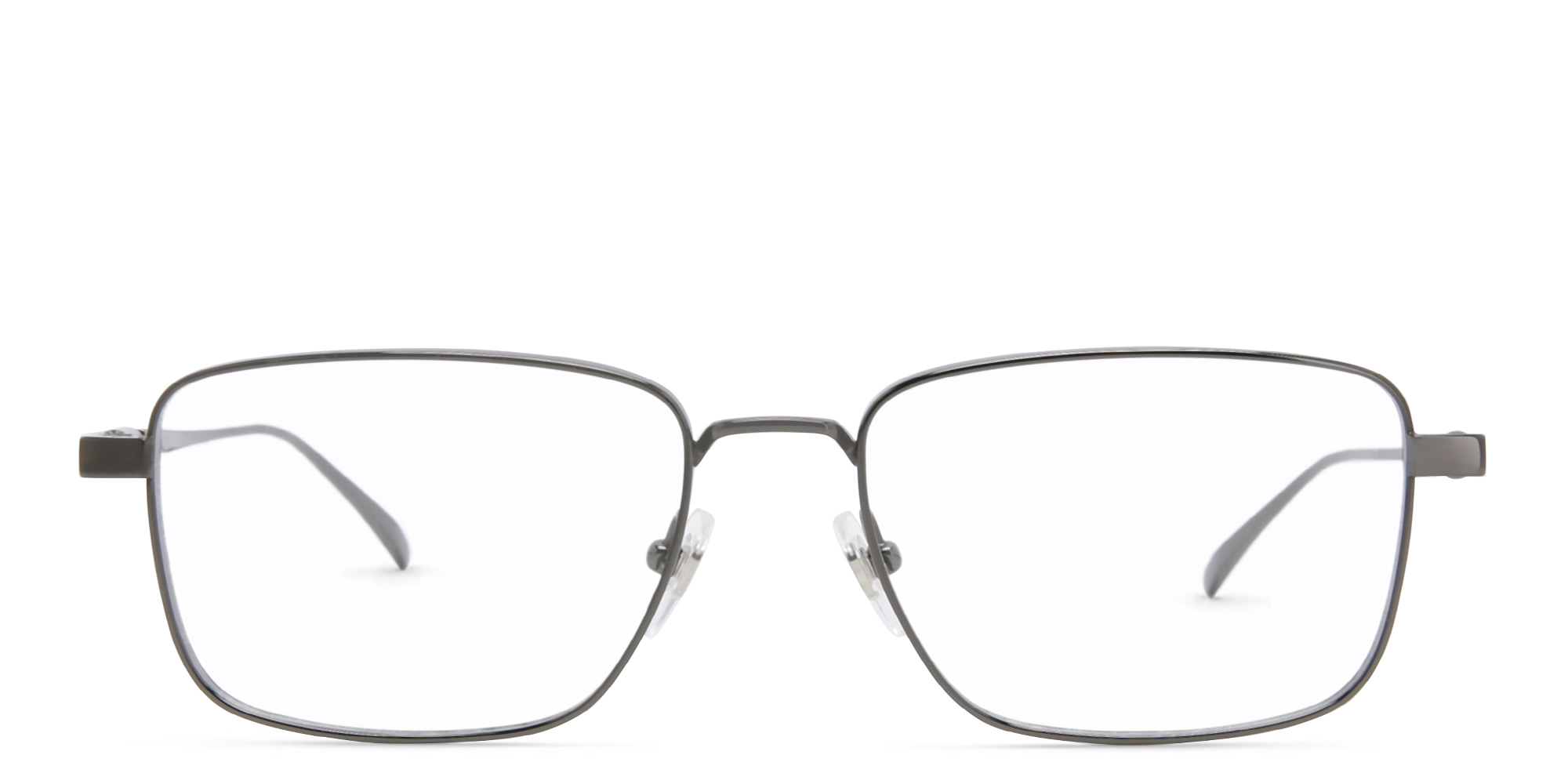 EYE'M Rectangle Eyeglasses in Gunmetal – Product Photo 1