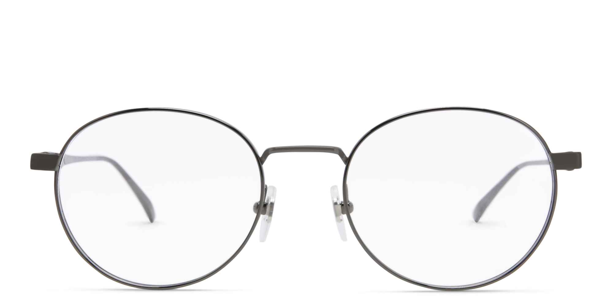 EYE'M Round Eyeglasses in Gunmetal – Product Photo 1