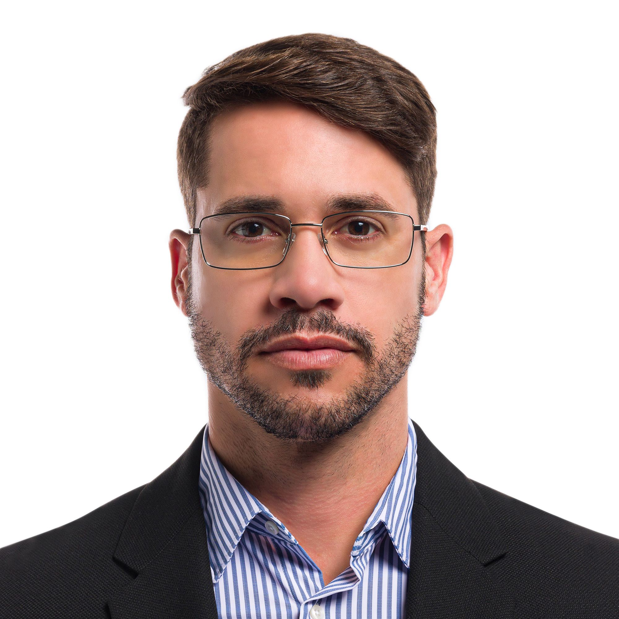 نظارة طبية بإطار مستطيل واسع من EYE'M بلون فضي - صورة المنتج 5