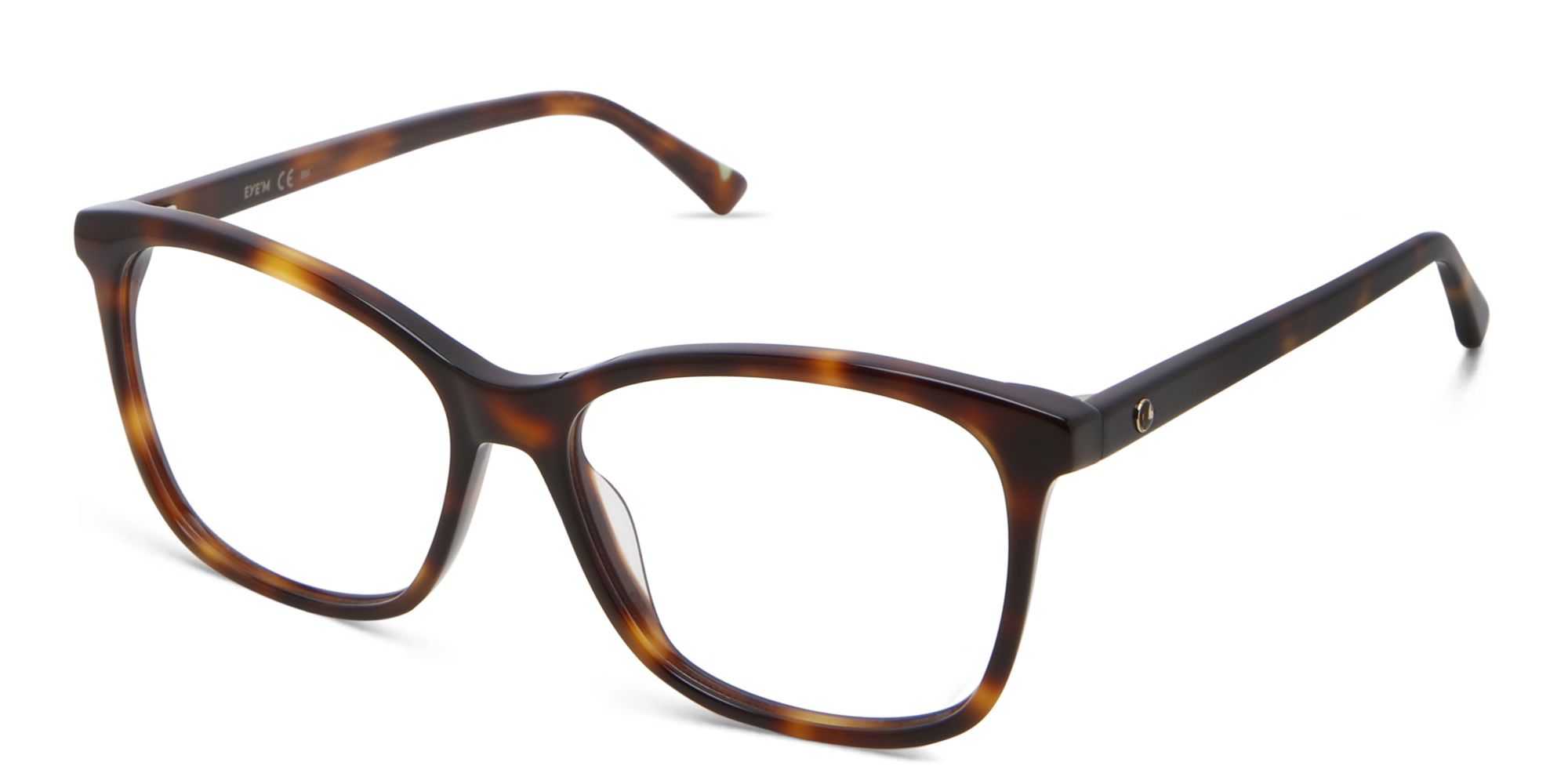 EYE'M Cat Eye Eyeglasses in Havana – Product Photo 2