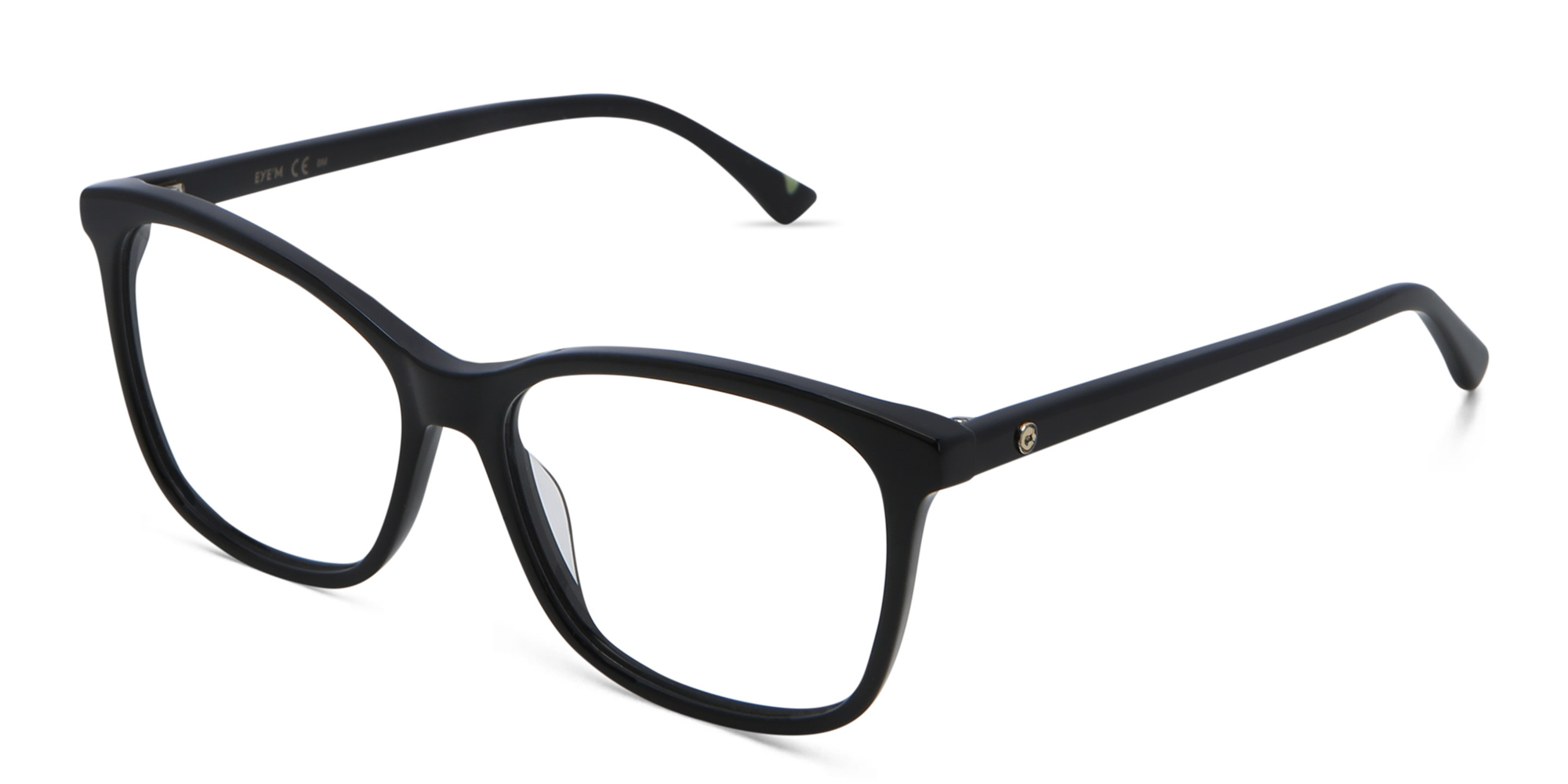 EYE'M Cat Eye Eyeglasses in Black – Product Photo 2
