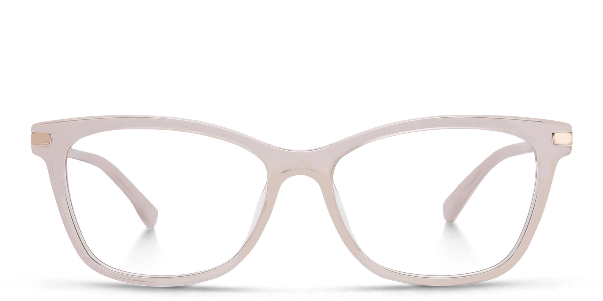 EYE'M Cat Eye Eyeglasses in Nude – Product Photo 1