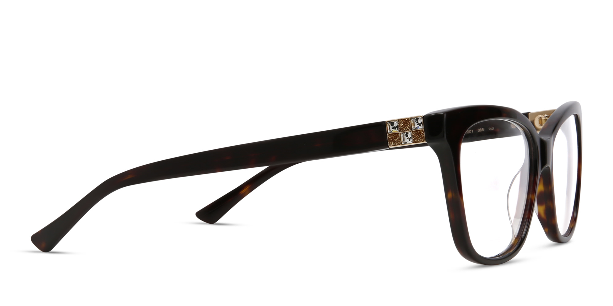 Shop EYE'M Cat Eye Eyeglasses in Dark Havana online.