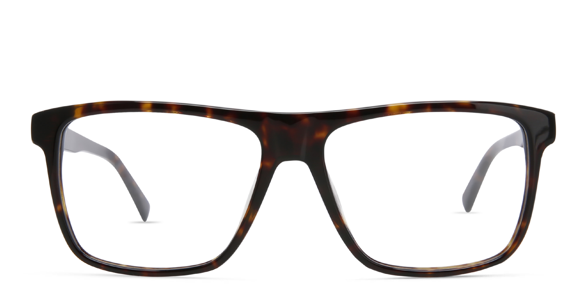 EYE'M Square Eyeglasses in Havana – Product Photo 1