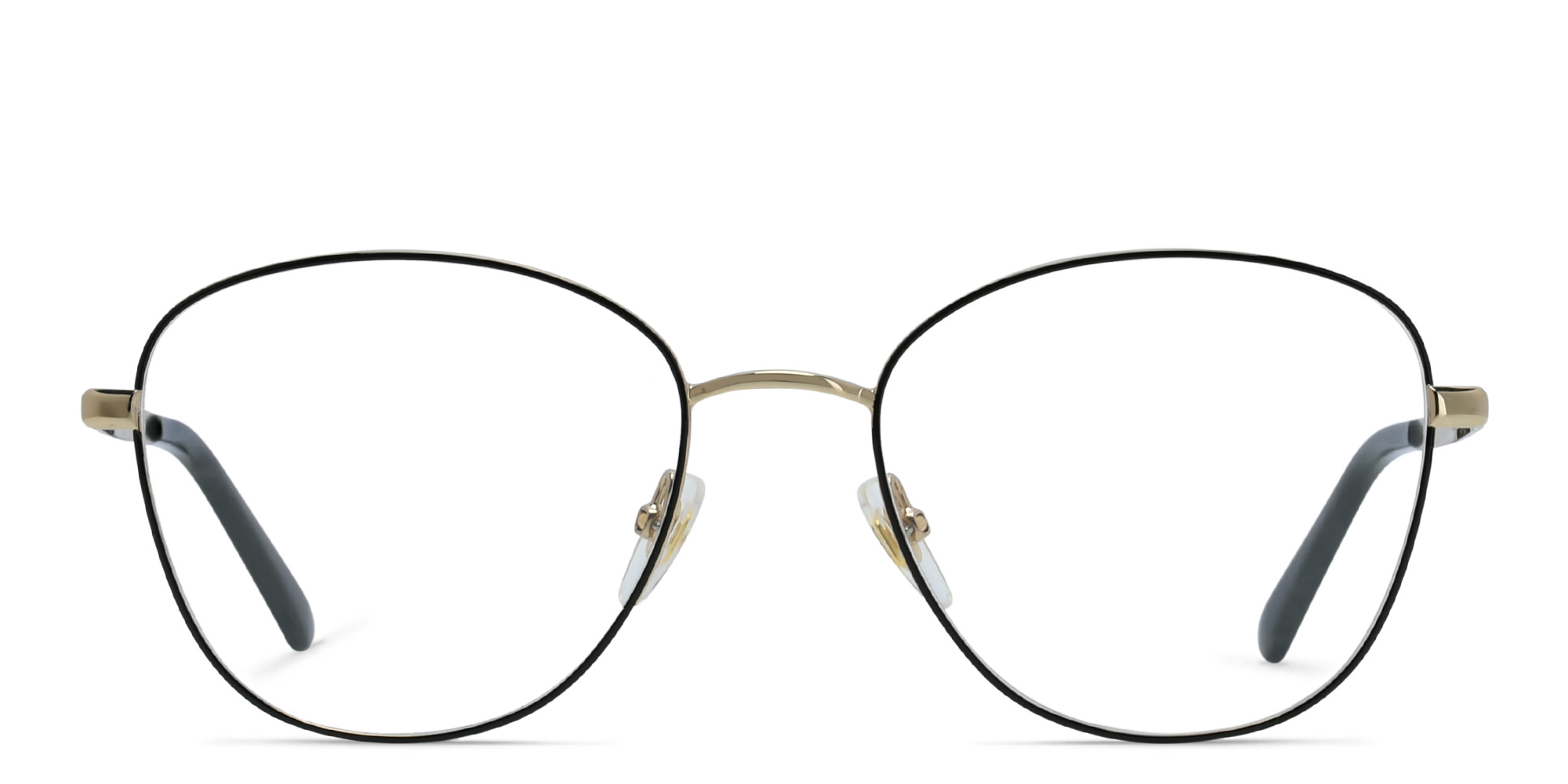 EYE'M Round Eyeglasses in Black – Product Photo 1