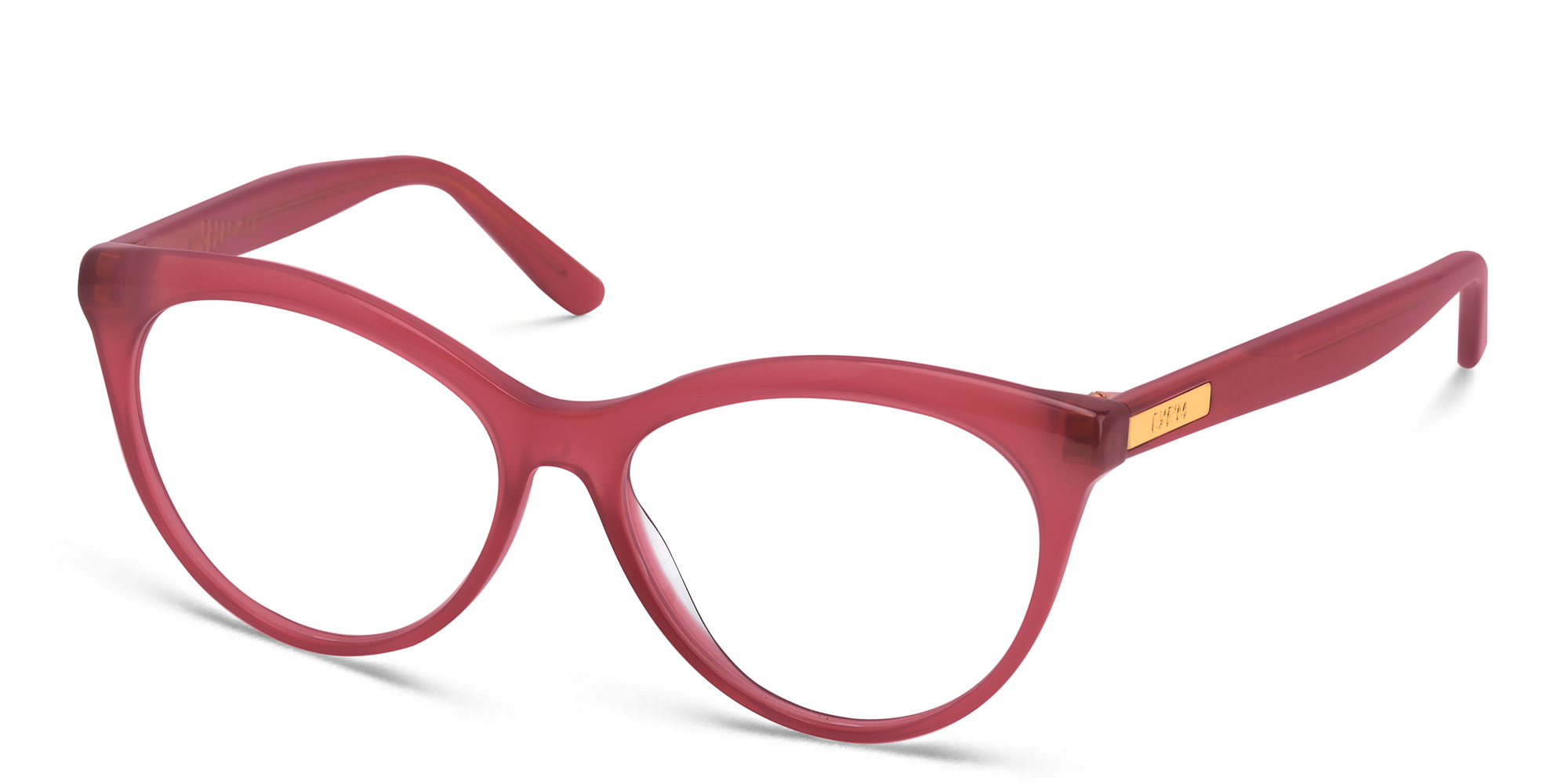 EYE'M Cat Eye Eyeglasses in Pink – Product Photo 2