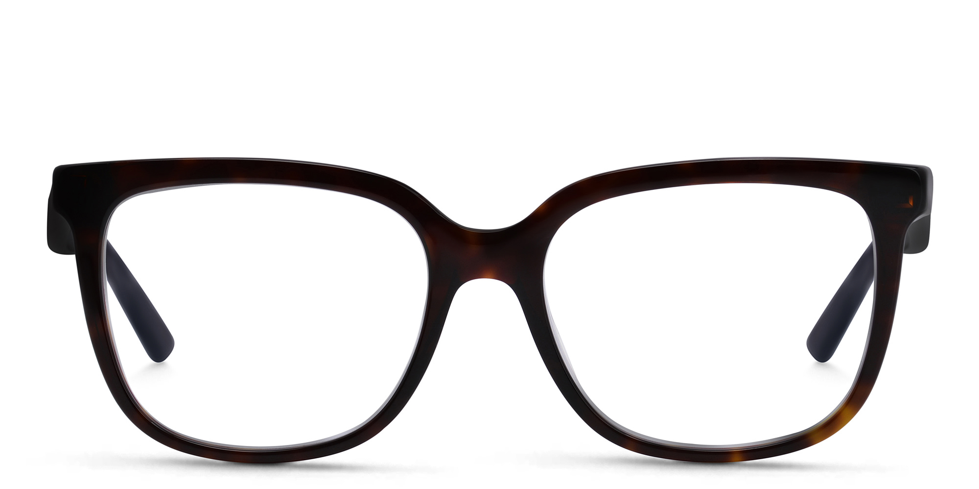 EYE'M Square Eyeglasses in Havana – Product Photo 1