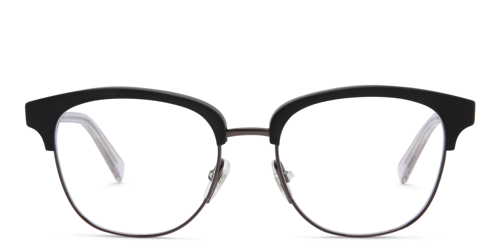 EYE'M Square Eyeglasses in Gunmetal – Product Photo 1