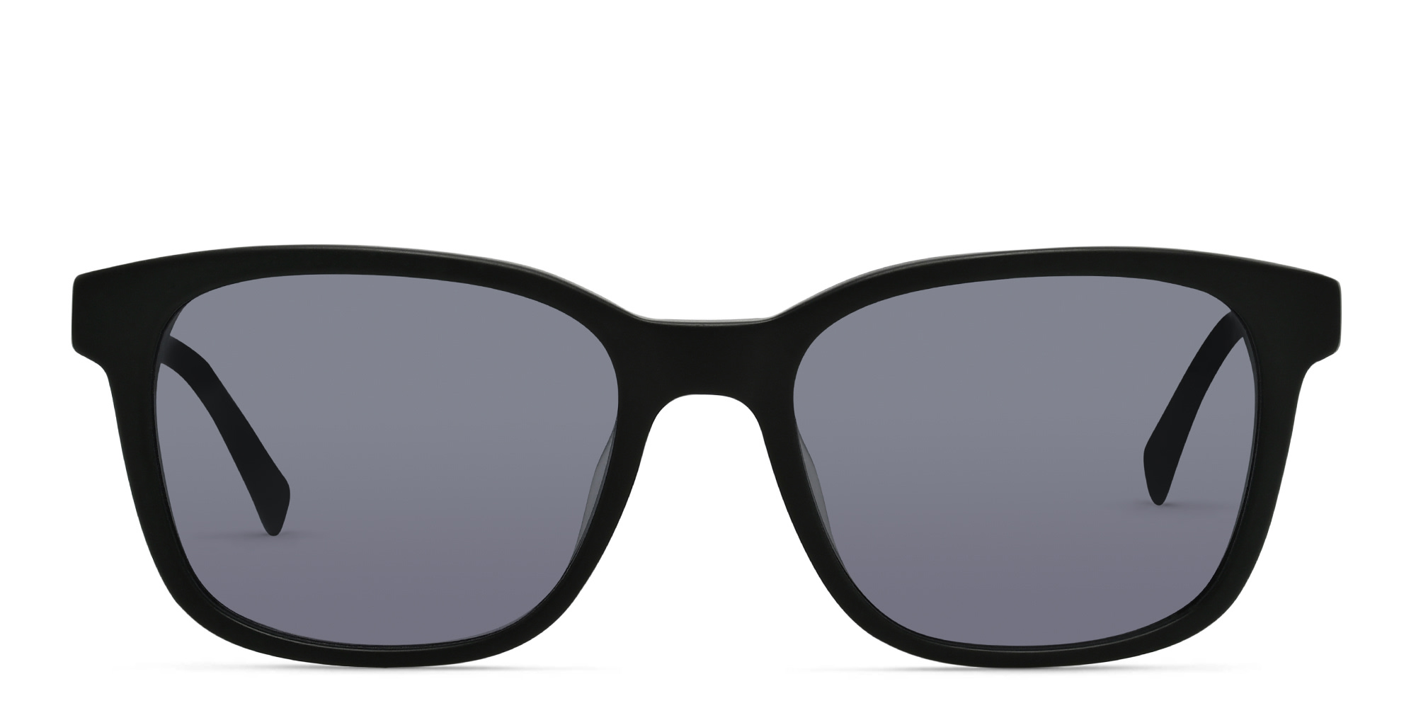 EYE'M Square Sunglasses in Black – Product Photo 1