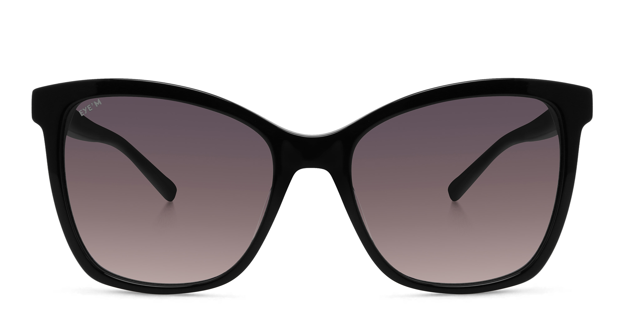 Shop EYE'M Cat Eye Sunglasses in Black online.