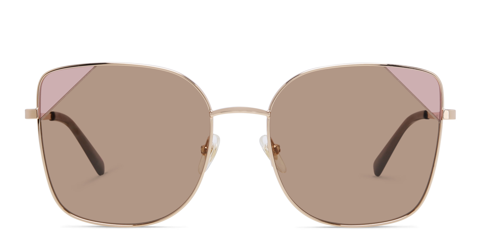 EYE'M Cat Eye Sunglasses in Rose Gold – Product Photo 1