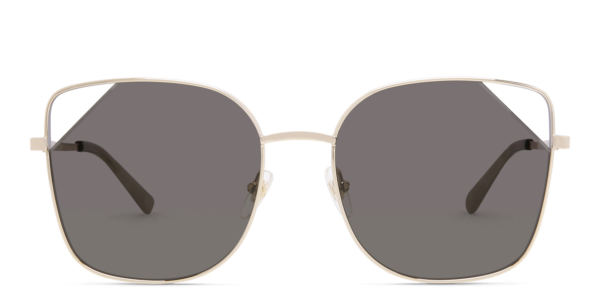 EYE'M Cat Eye Sunglasses in Gold – Product Photo 1