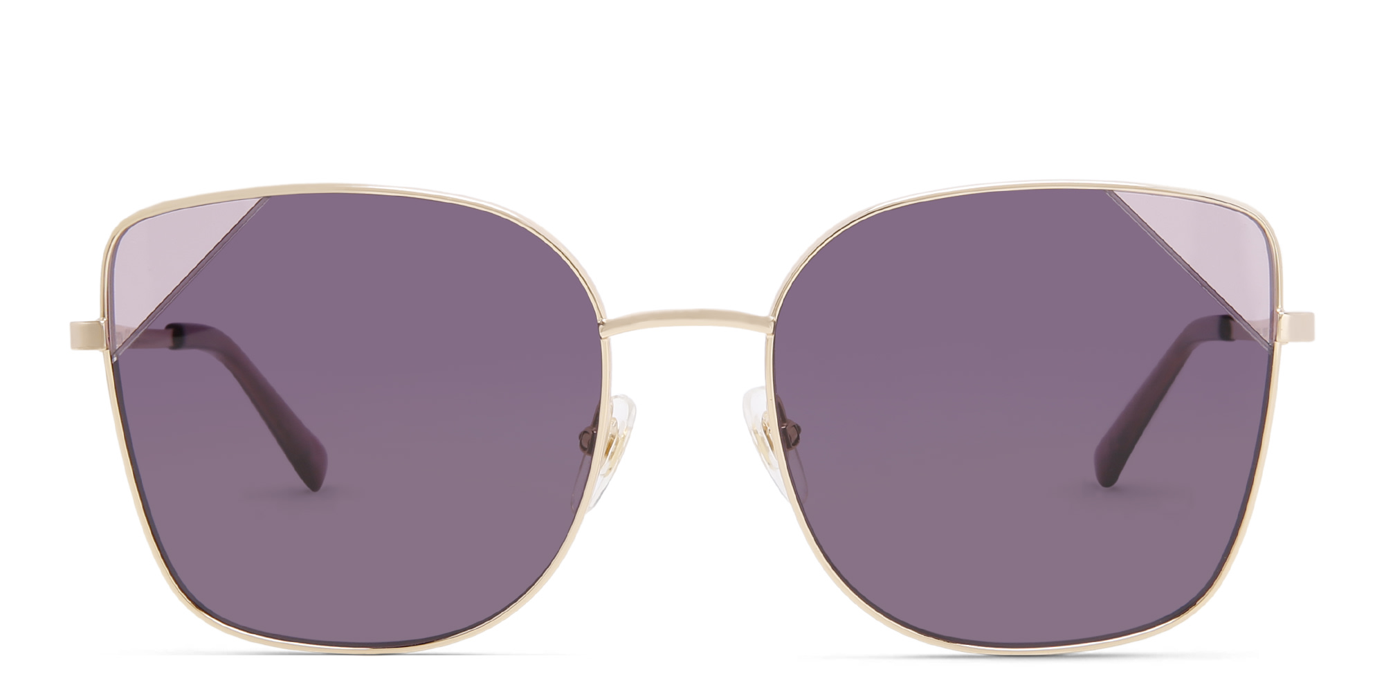EYE'M Cat Eye Sunglasses in Gold – Product Photo 1