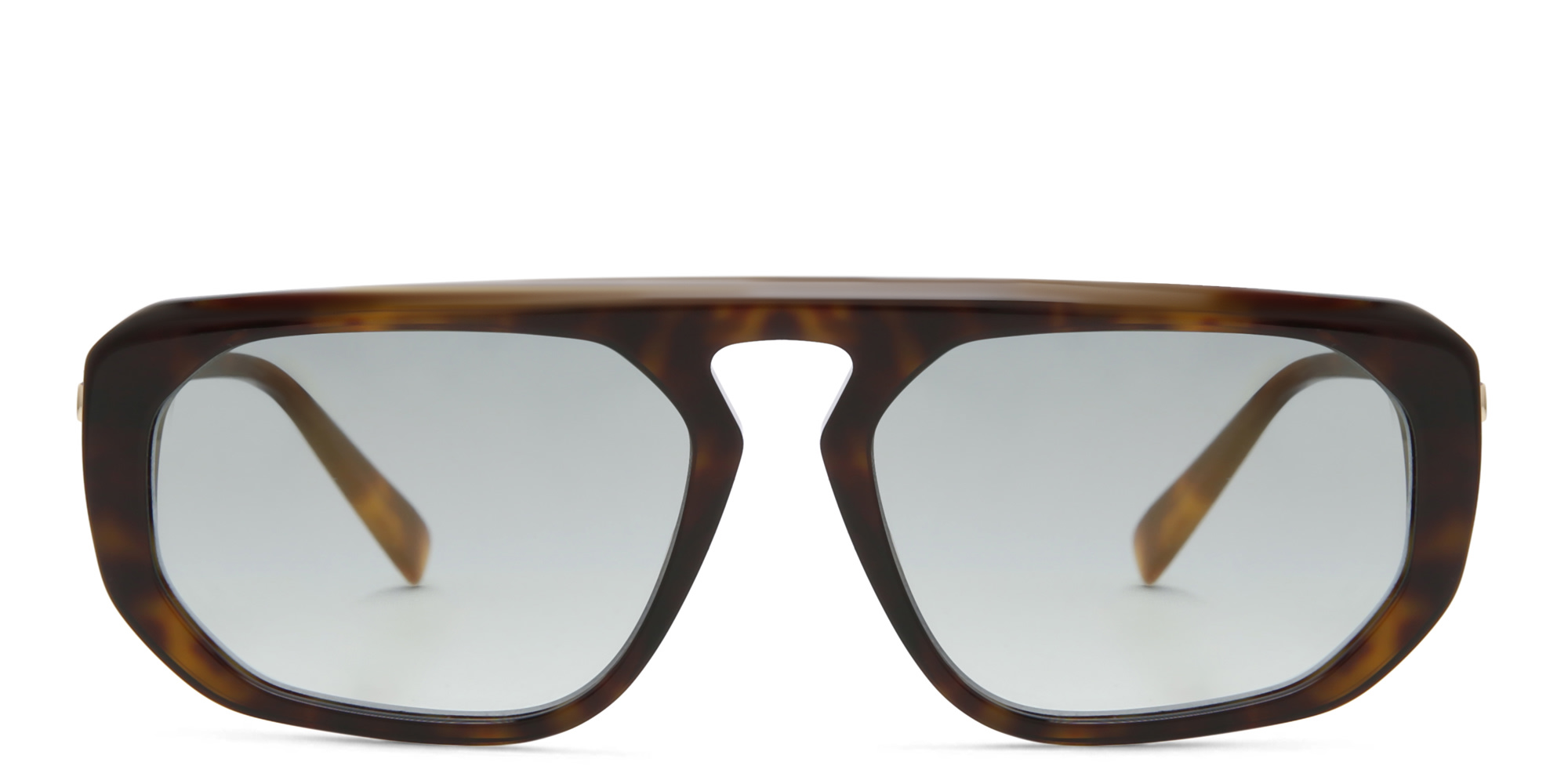 EYE'M Irregular Sunglasses in Havana – Product Photo 1