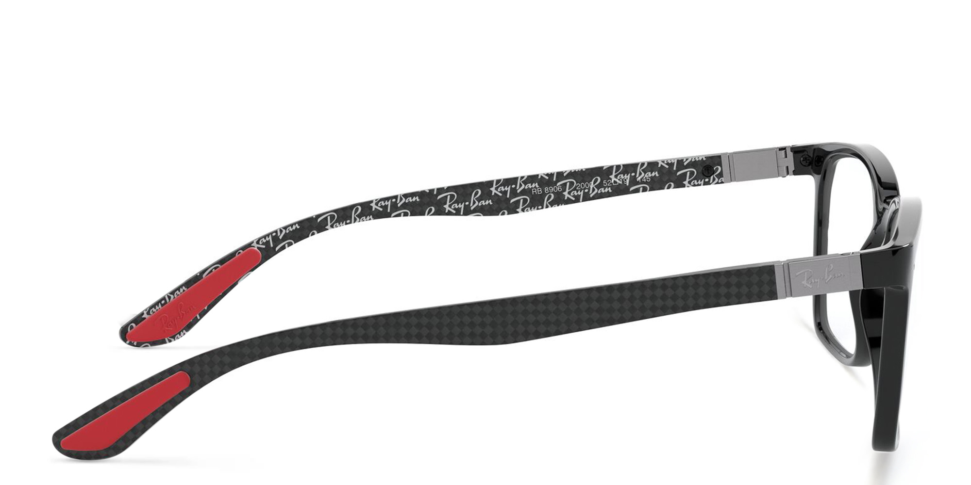 Ray-Ban Rectangle Eyeglasses in Black – Product Photo 3