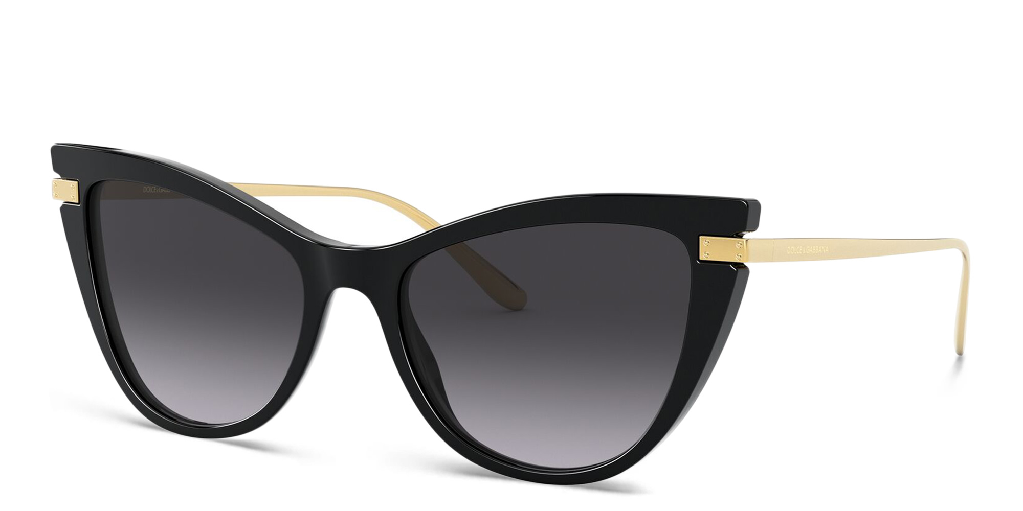 Dolce & Gabbana Cat Eye Sunglasses in Black – Product Photo 2