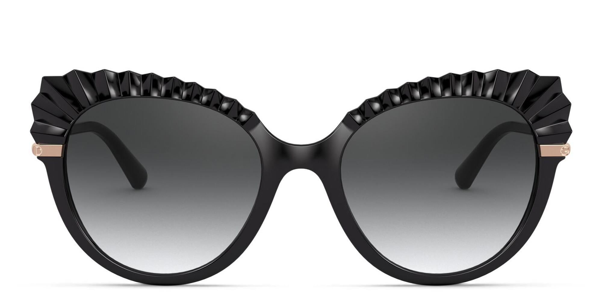 Dolce & Gabbana Cat Eye Sunglasses in Black – Product Photo 1