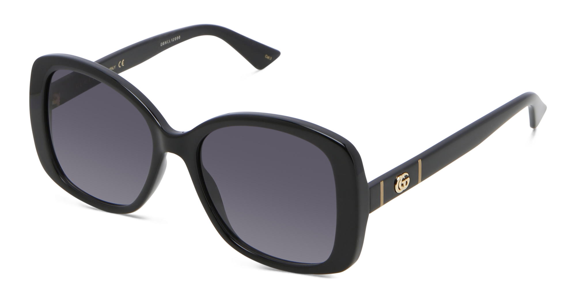 GUCCI Cat-Eye Sunglasses in Black – Product Photo 2