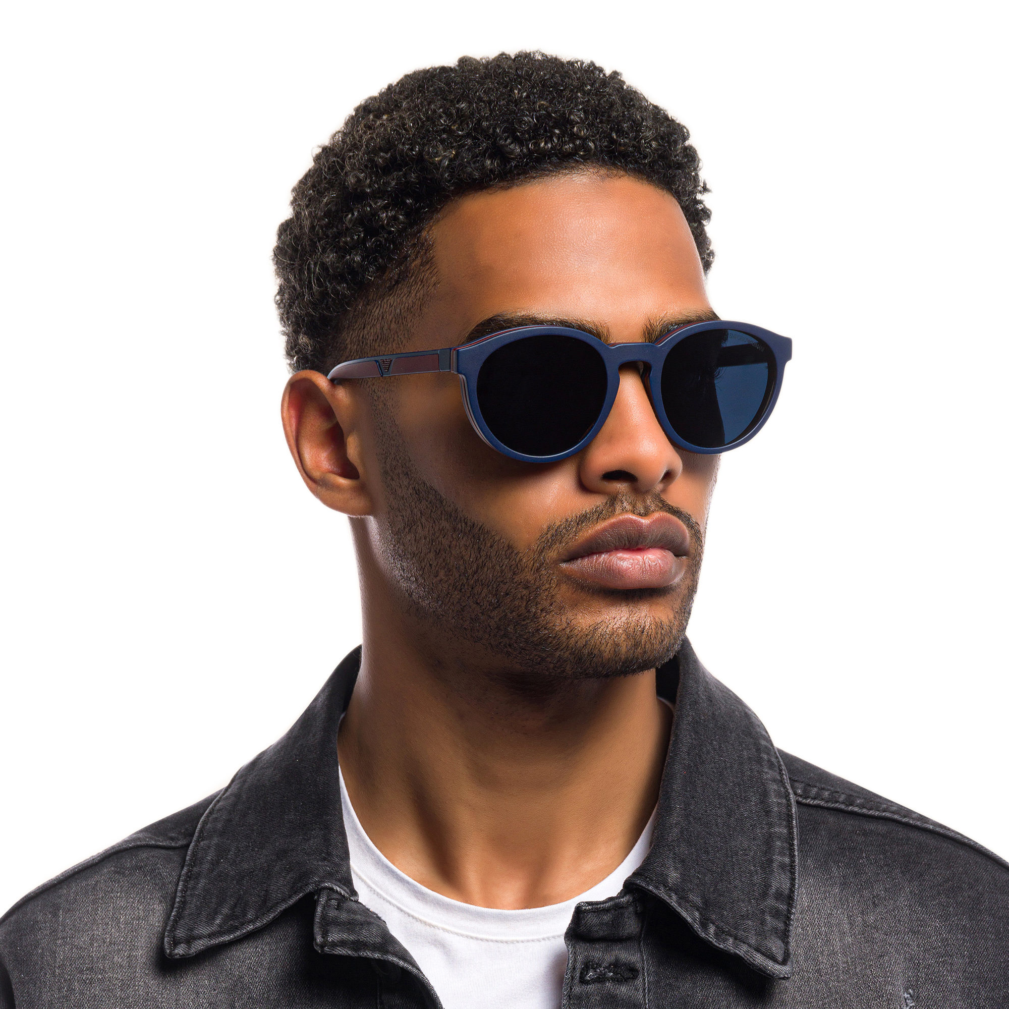 تسوق نظارة طبية بانتوس امبوريو أرماني بلون أزرق مطفي أونلاين.