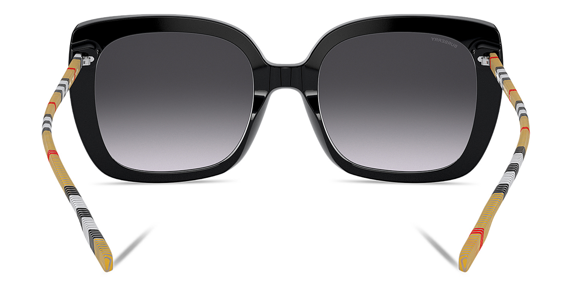 BURBERRY Oversized Square Sunglasses in Black – Product Photo 4