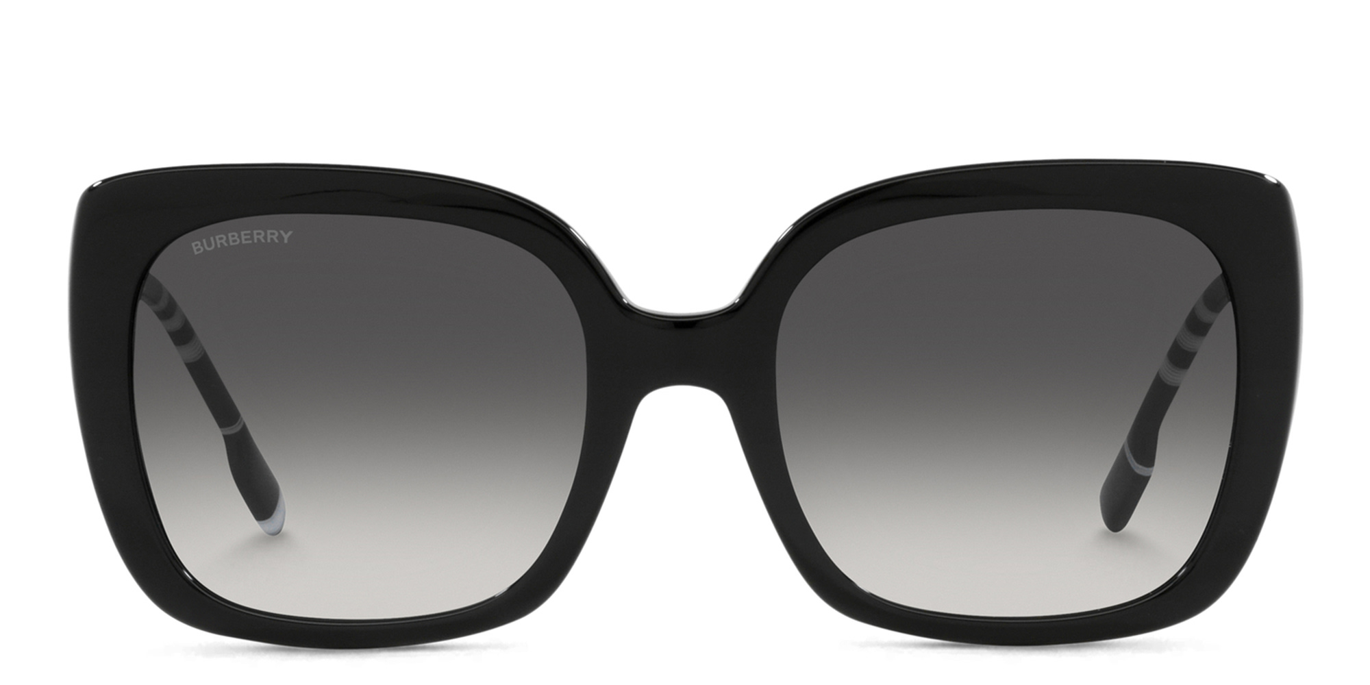 BURBERRY Oversized Square Sunglasses in Black – Product Photo 1