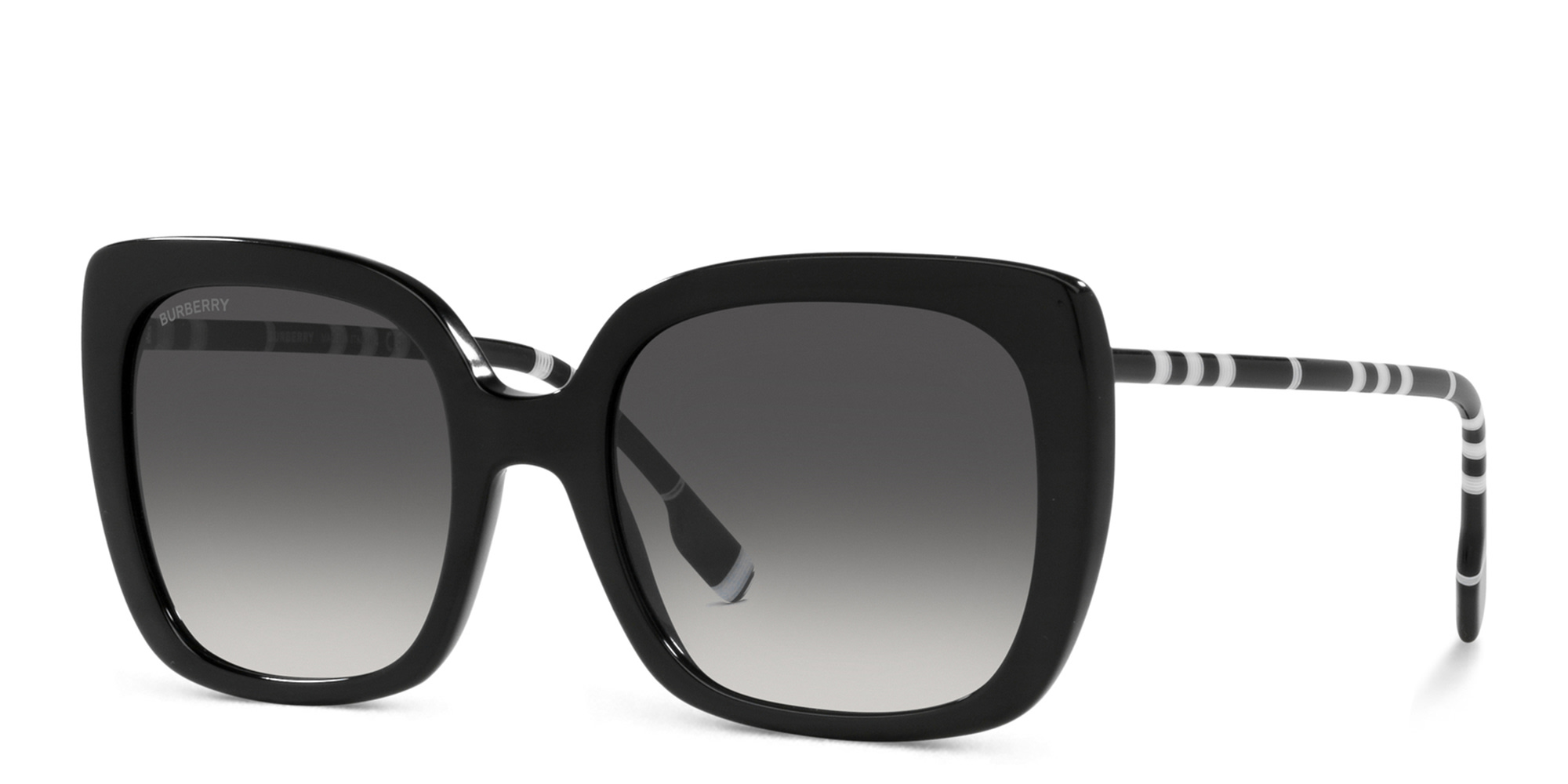 BURBERRY Oversized Square Sunglasses in Black – Product Photo 2