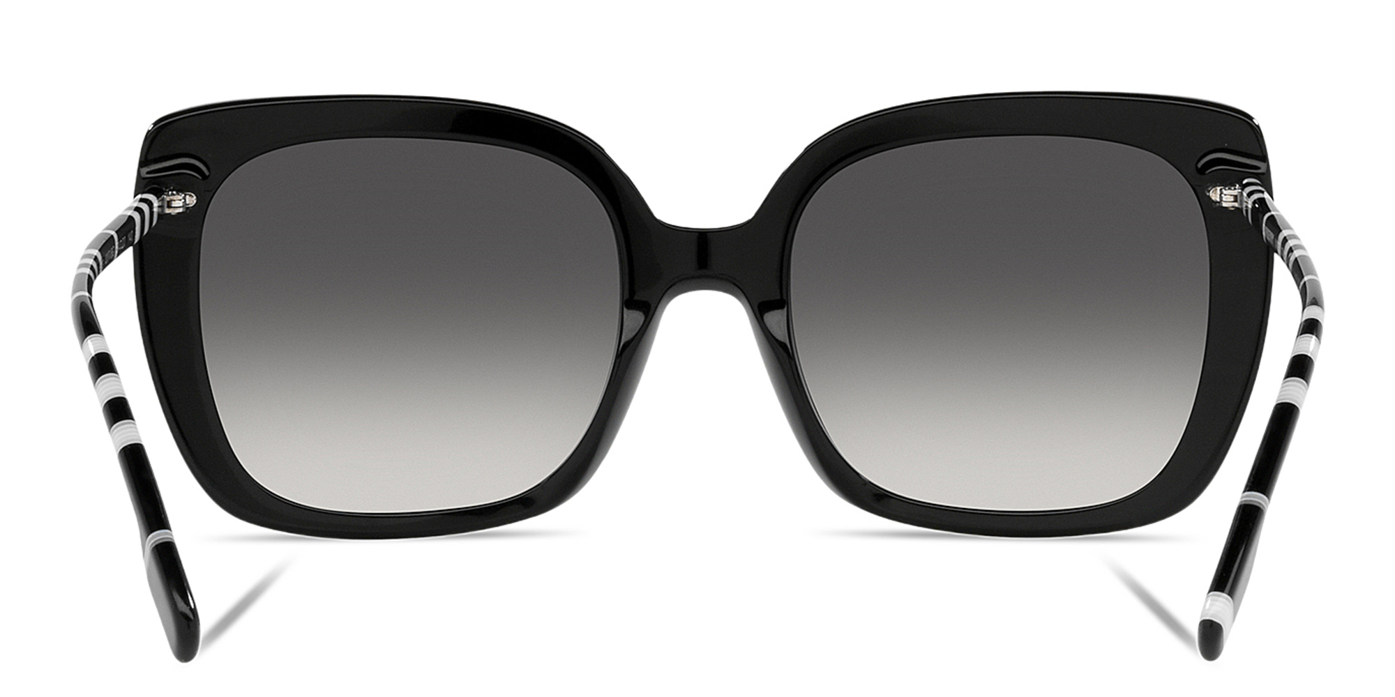 BURBERRY Oversized Square Sunglasses in Black – Product Photo 4
