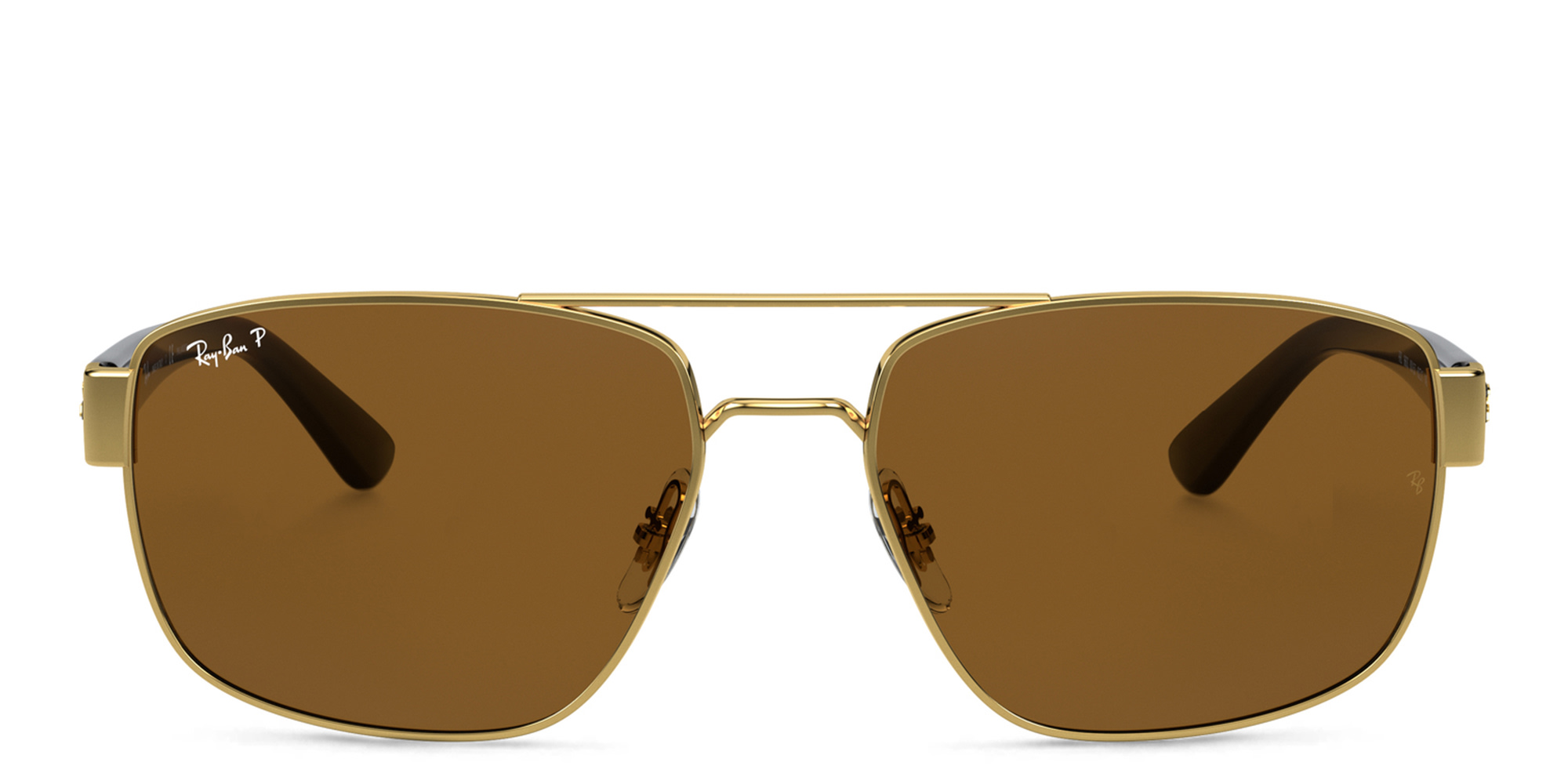 Ray-Ban Irregular Sunglasses in Gold – Product Photo 1