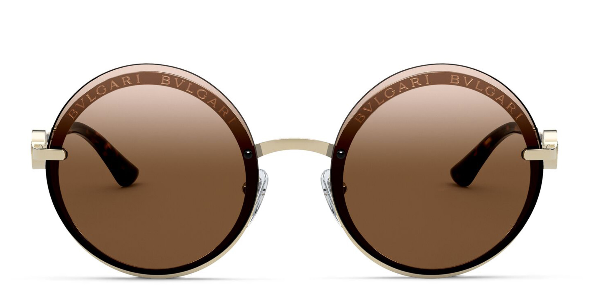Buy BVLGARI Rimless Round Sunglasses Online MAGRABi UAE