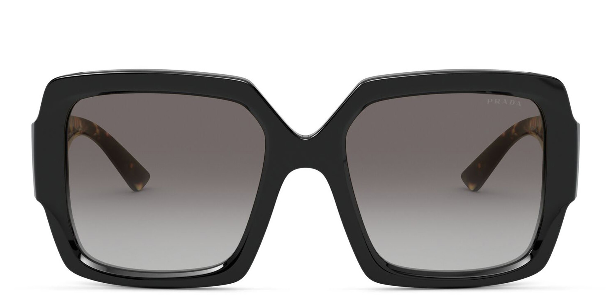 PRADA Square Sunglasses in Black – Product Photo 1