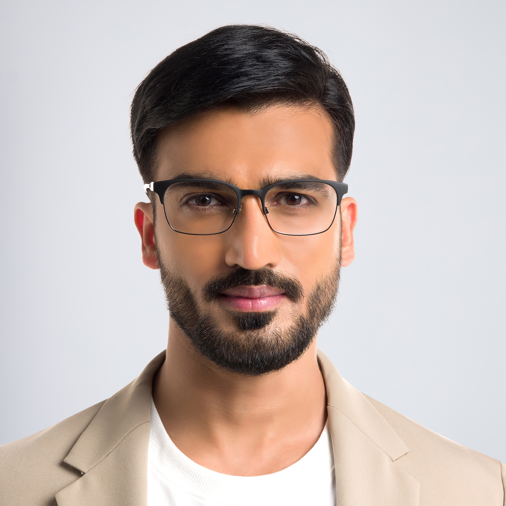 Dolce & Gabbana Rectangle Eyeglasses in Black – Product Photo 4