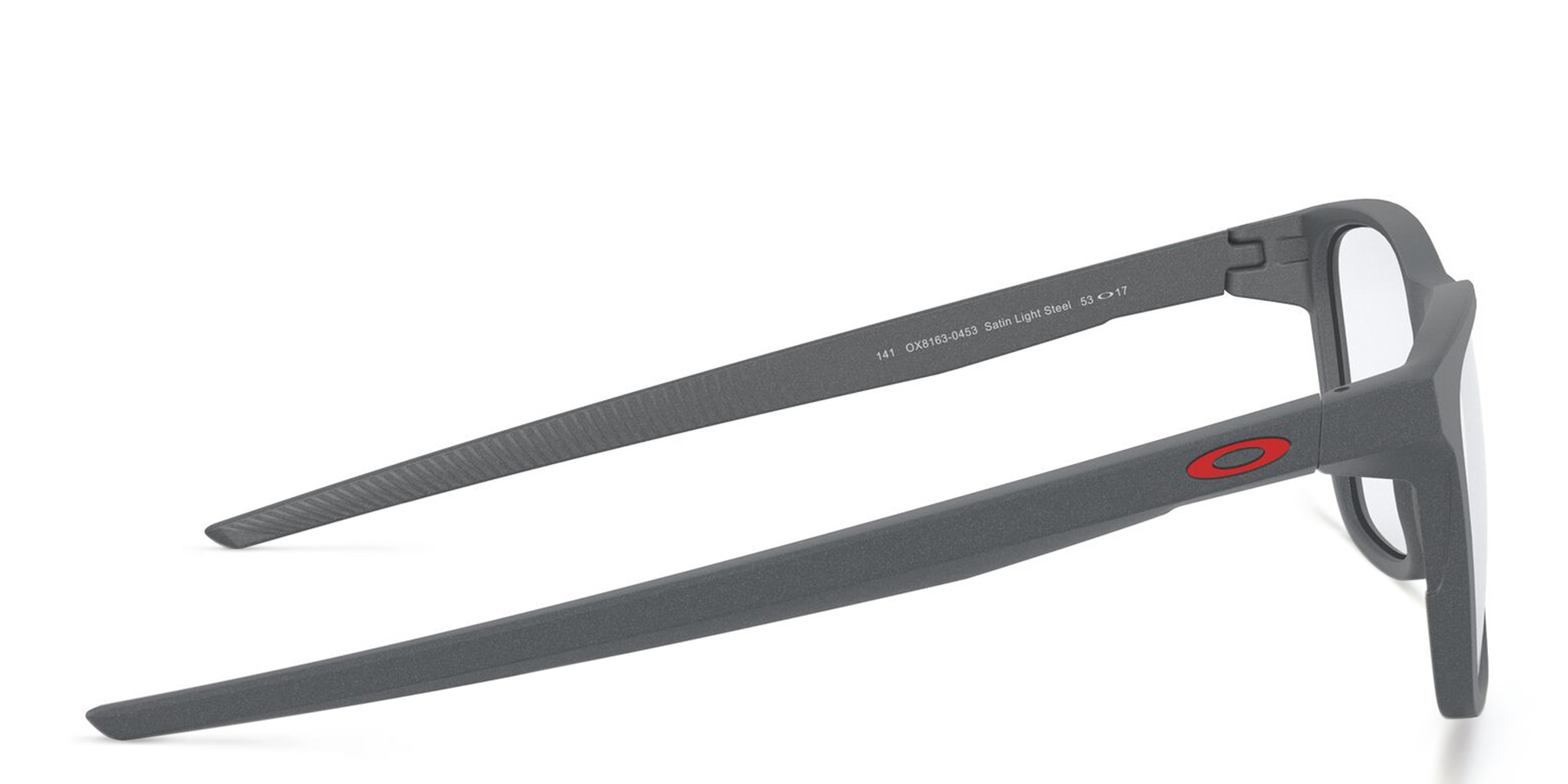 Oakley Centerboard Square Eyeglasses in Satin Light Steel – Product Photo 3