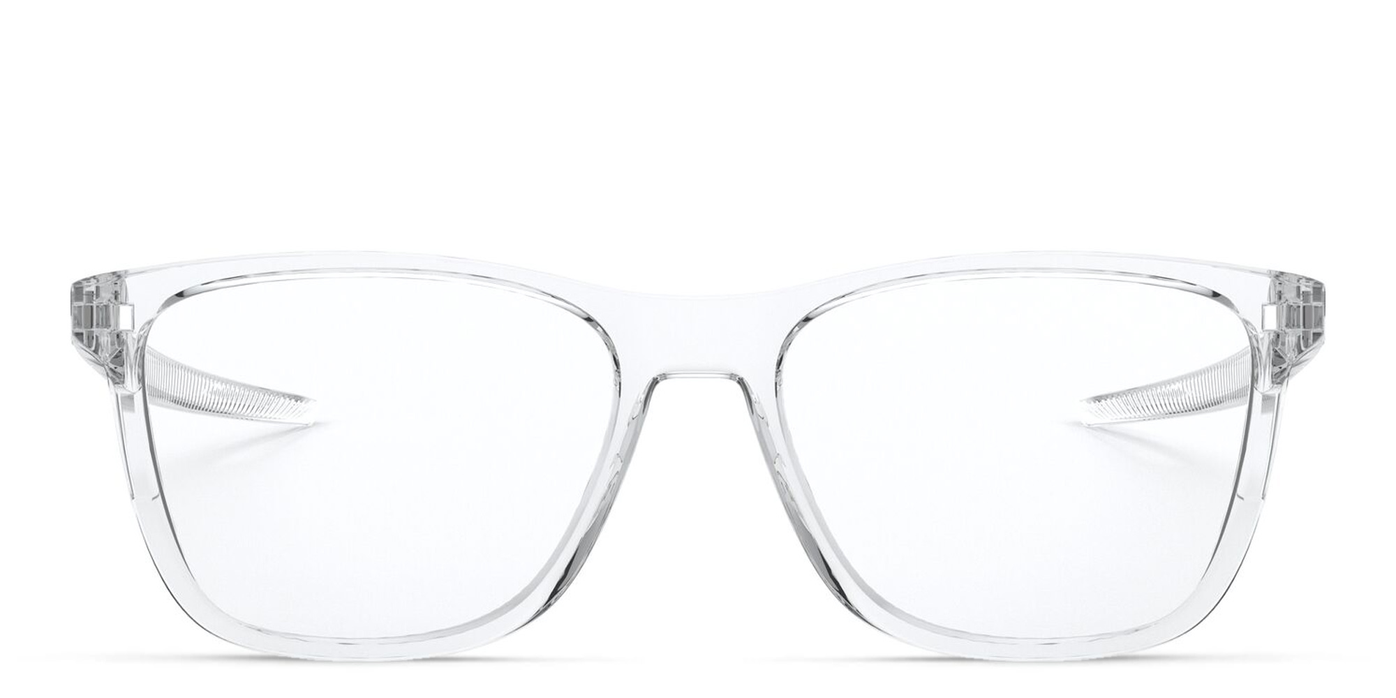 تسوق نظارات طبية سنتربورد بإطار مربّع واسع اوكلي بلون شفاف لامع أونلاين.