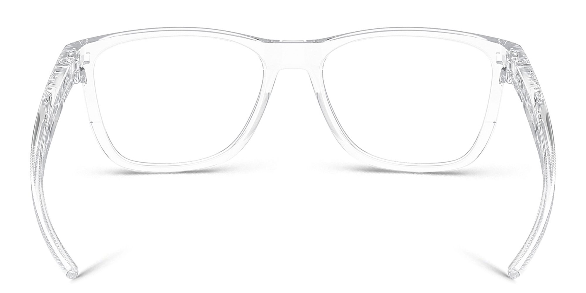 تسوق نظارات طبية سنتربورد بإطار مربّع واسع اوكلي بلون شفاف لامع أونلاين.