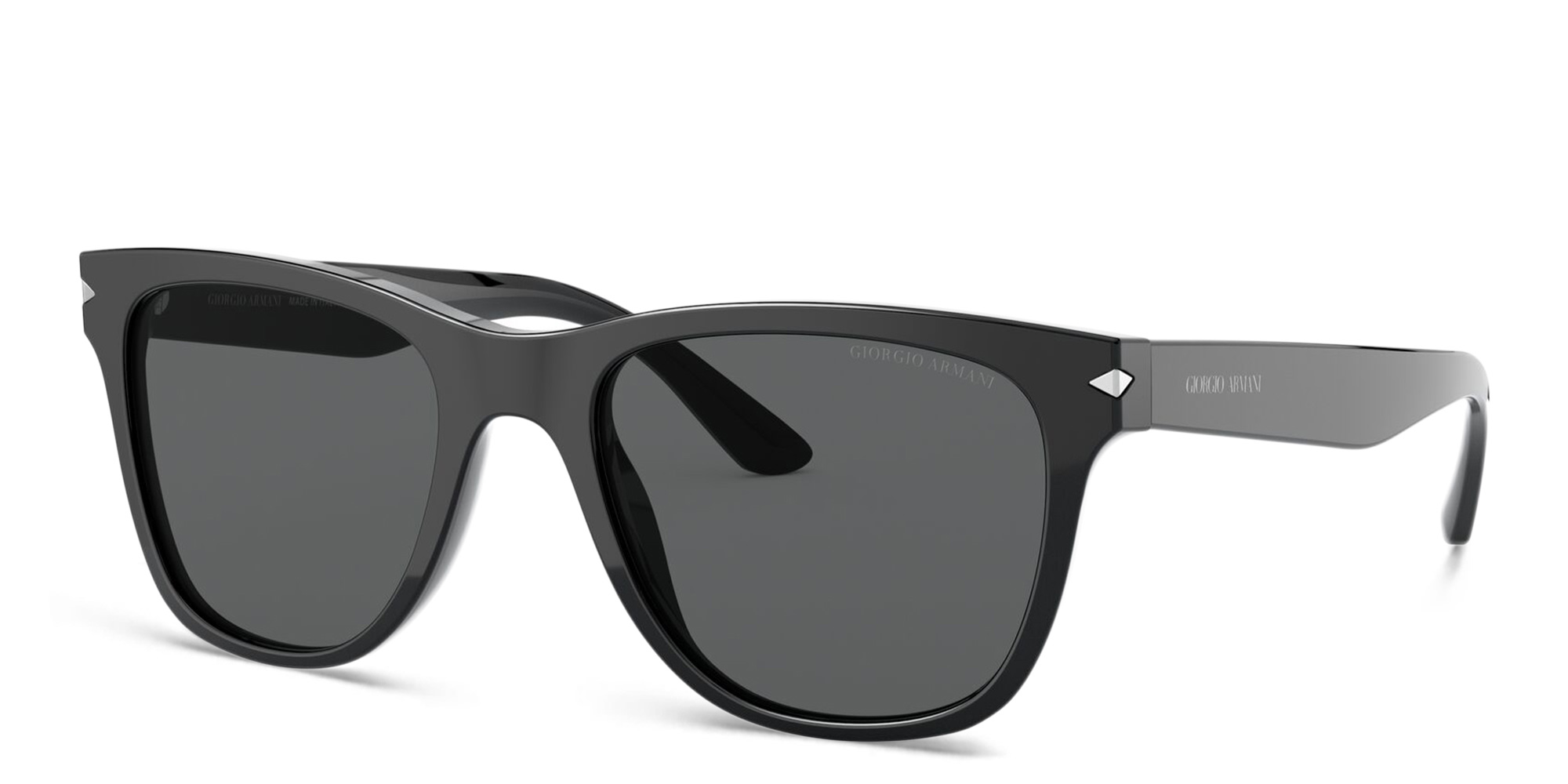 GIORGIO ARMANI Square Sunglasses in Black – Product Photo 2