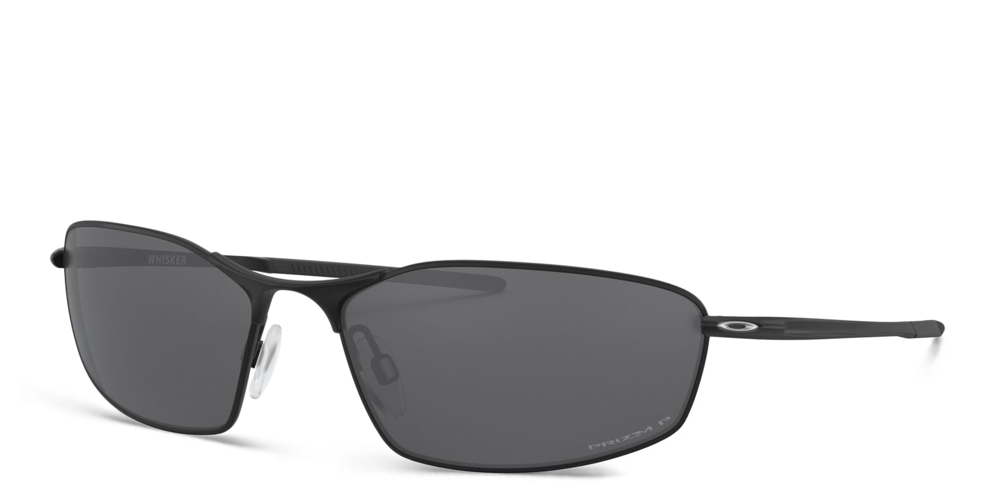 Oakley WHISKER Irregular Sunglasses in Satin Black – Product Photo 2