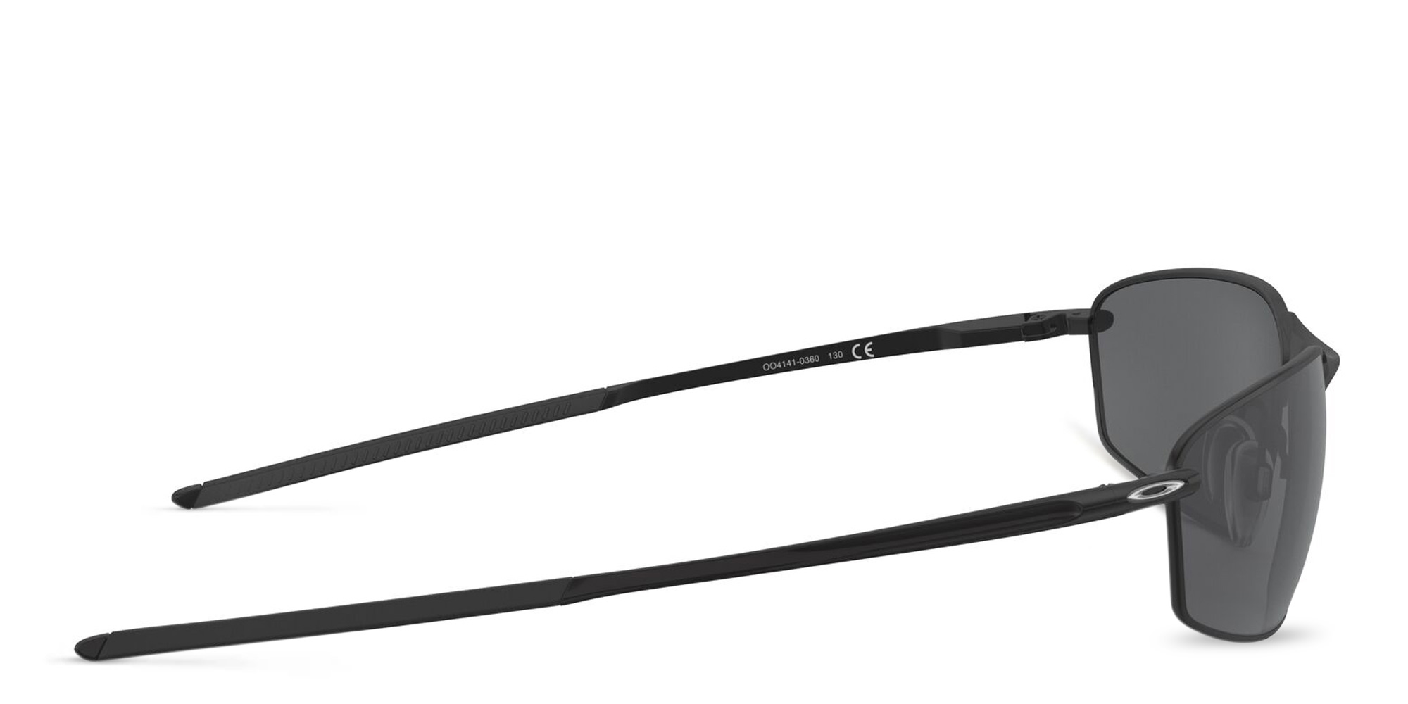 Oakley WHISKER Irregular Sunglasses in Satin Black – Product Photo 3