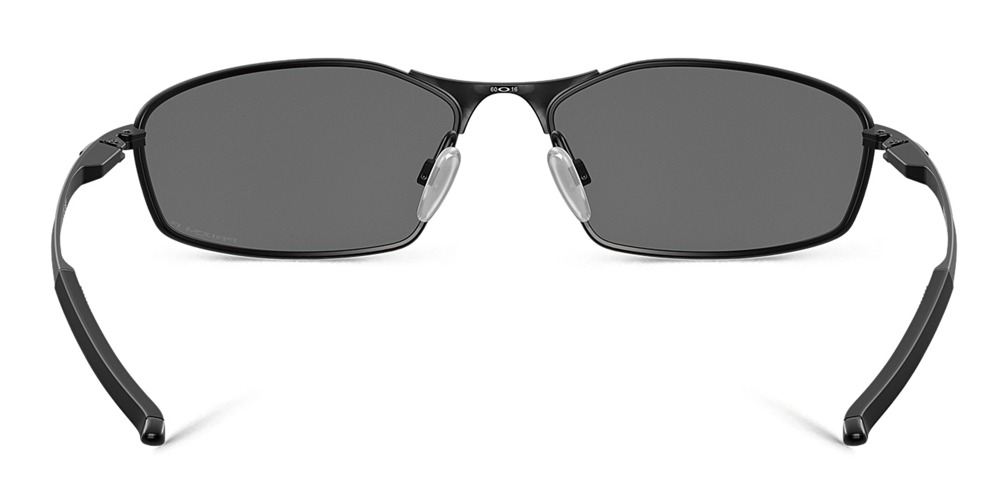 Oakley WHISKER Irregular Sunglasses in Satin Black – Product Photo 4