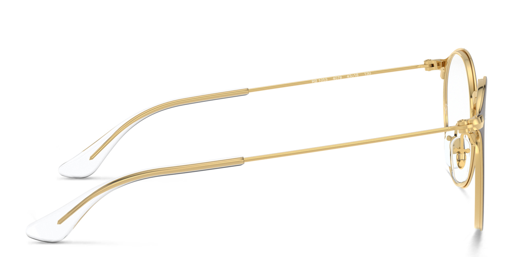 Shop Ray-Ban Junior Kids Panthos Eyeglasses in Brown online.