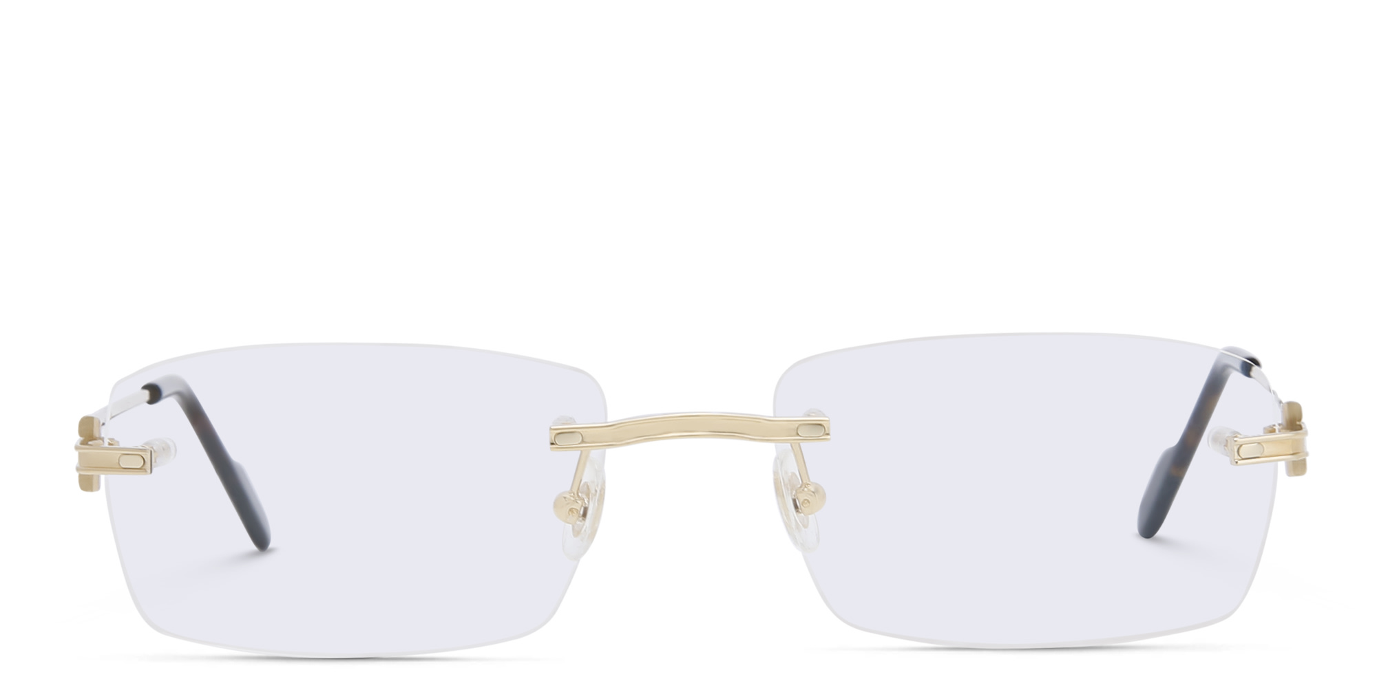 Cartier Première de Cartier Rimless Wide Eyeglasses in Gold – Product Photo 1