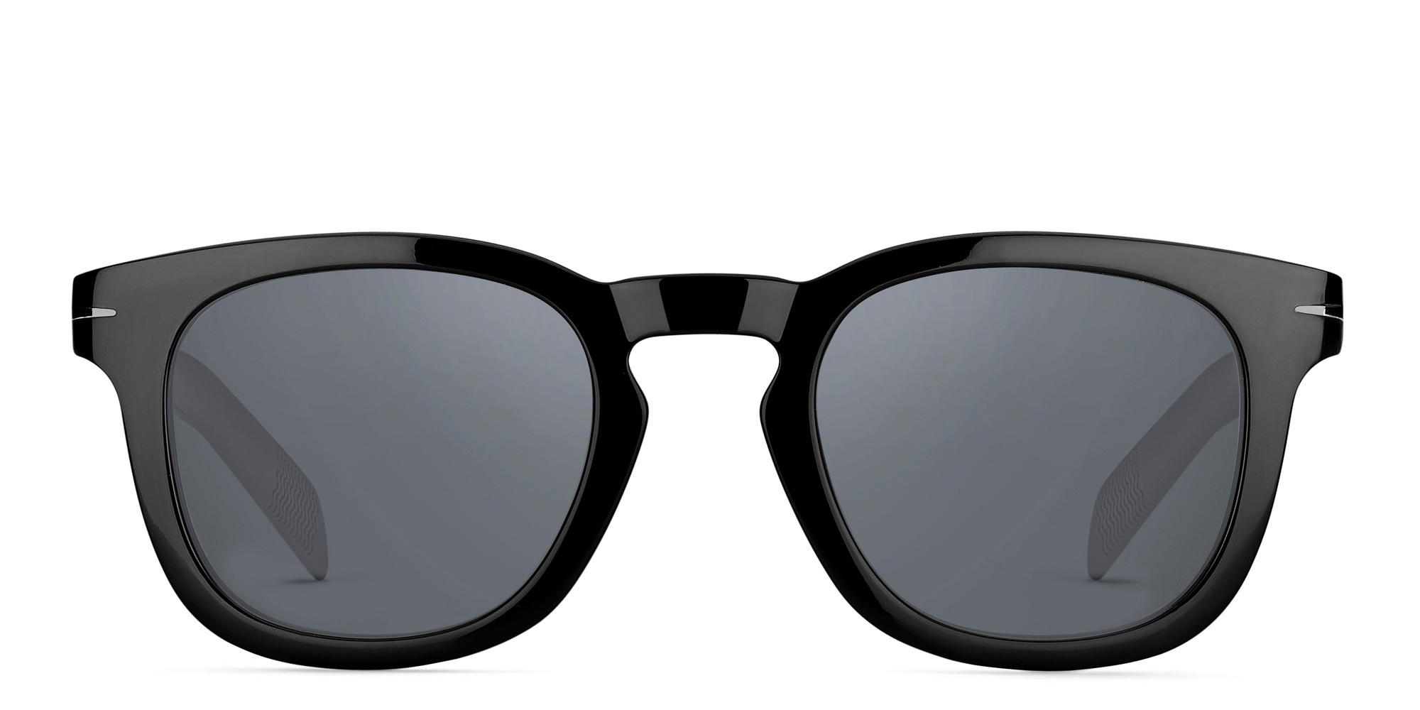 DAVID BECKHAM Square Sunglasses in Black – Product Photo 1