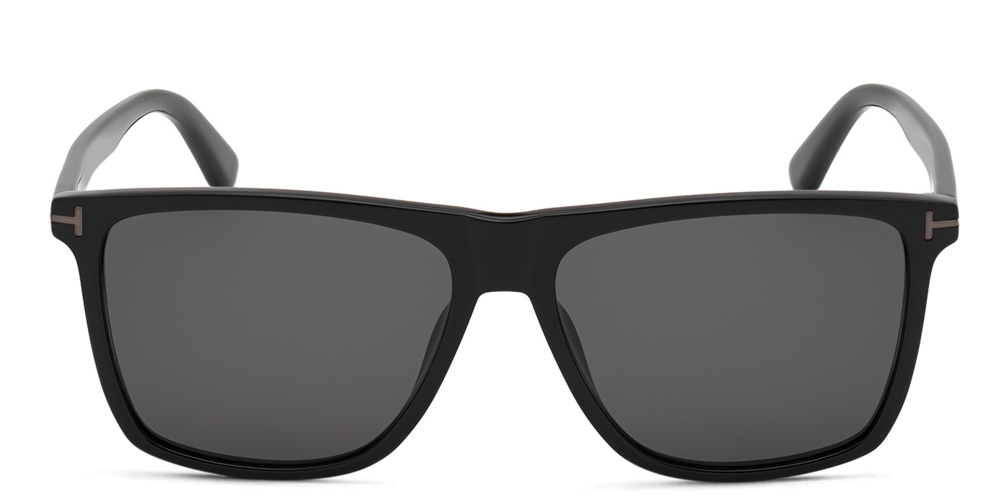 TOM FORD Square Sunglasses in Shiny Black – Product Photo 1
