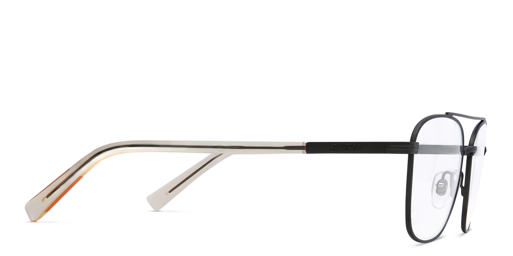 Shop EYE'M Square Eyeglasses in Gunmetal online.