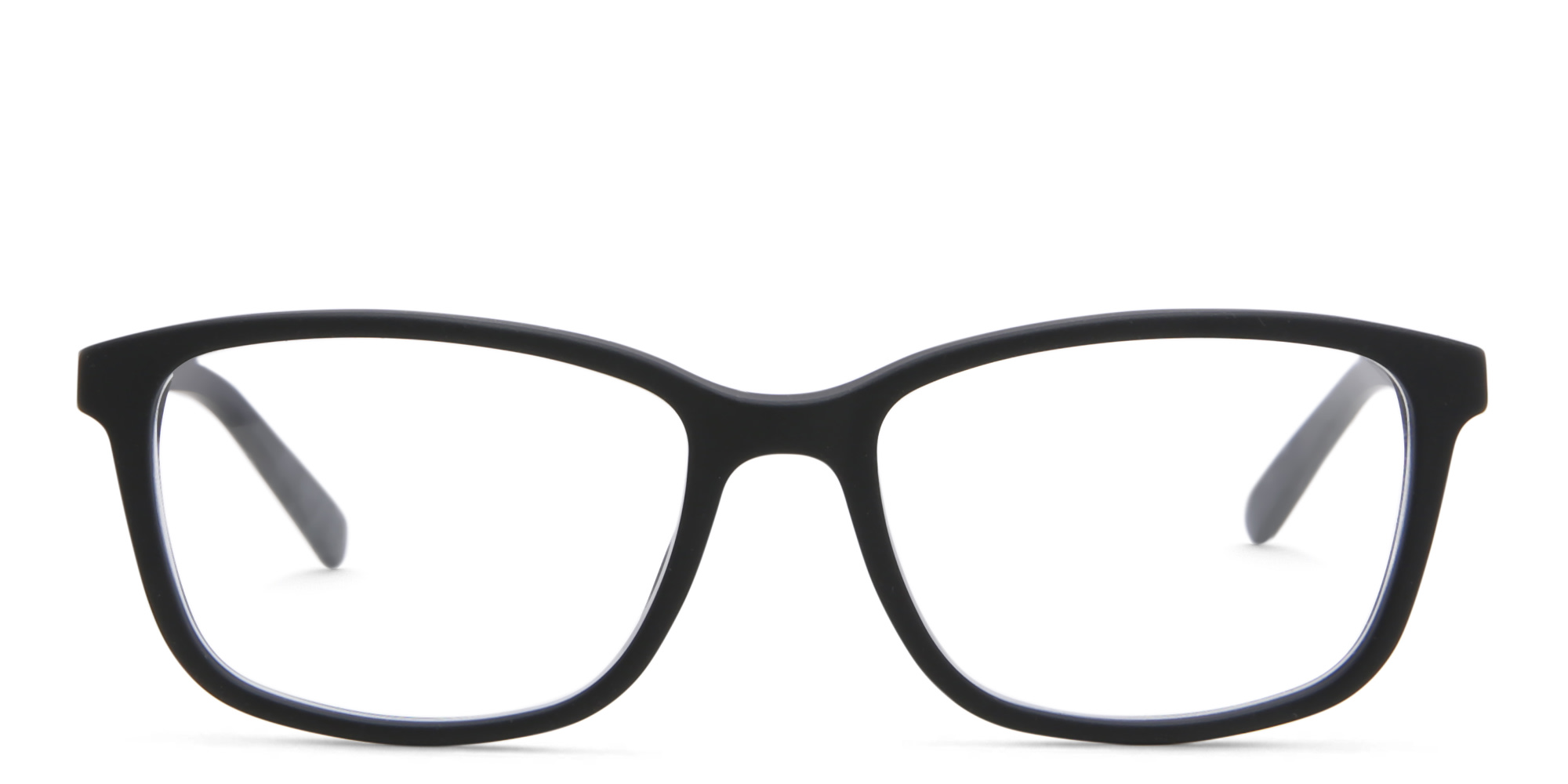 EYE'M Rectangle Eyeglasses in Black – Product Photo 1