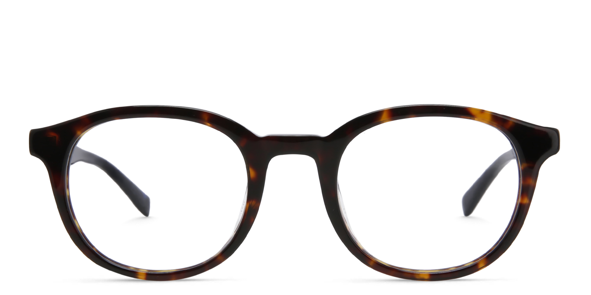 EYE'M Round Eyeglasses in Havana – Product Photo 1